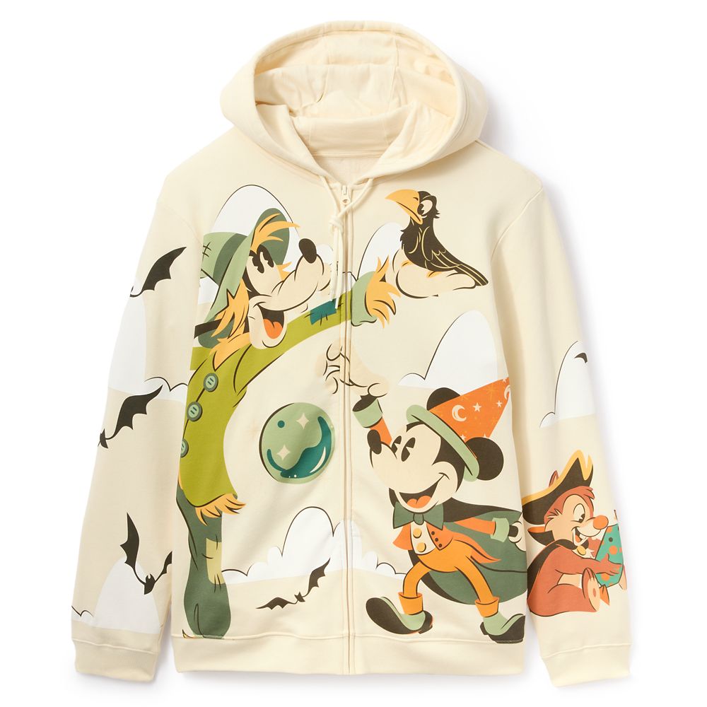 Mickey Mouse and Friends Halloween Zip Hoodie for Adults Official shopDisney