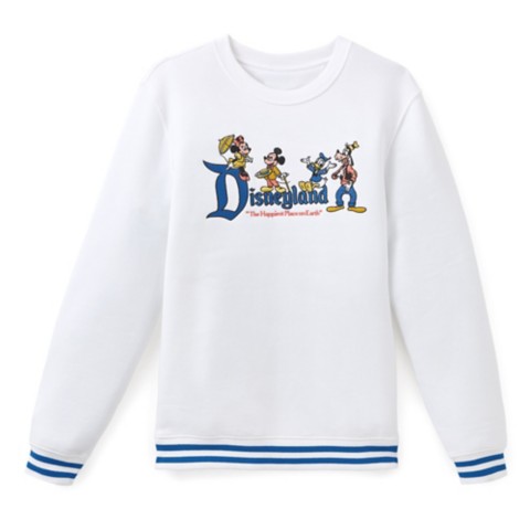 Худи Disney Mickey Mouse and Friends Disneyland 70th Anniversary Fashion Pullover Sweatshirt for Men