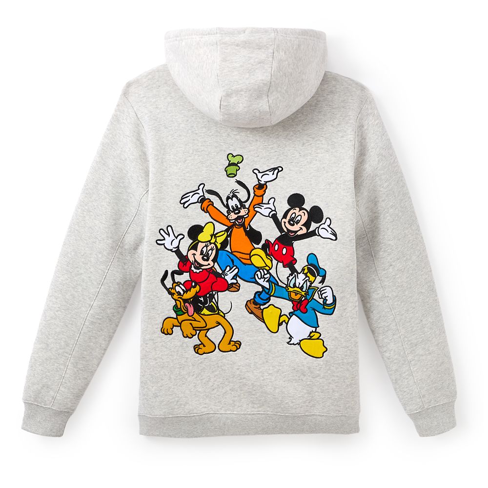 Mickey Mouse and Friends Zip Hoodie for Adults