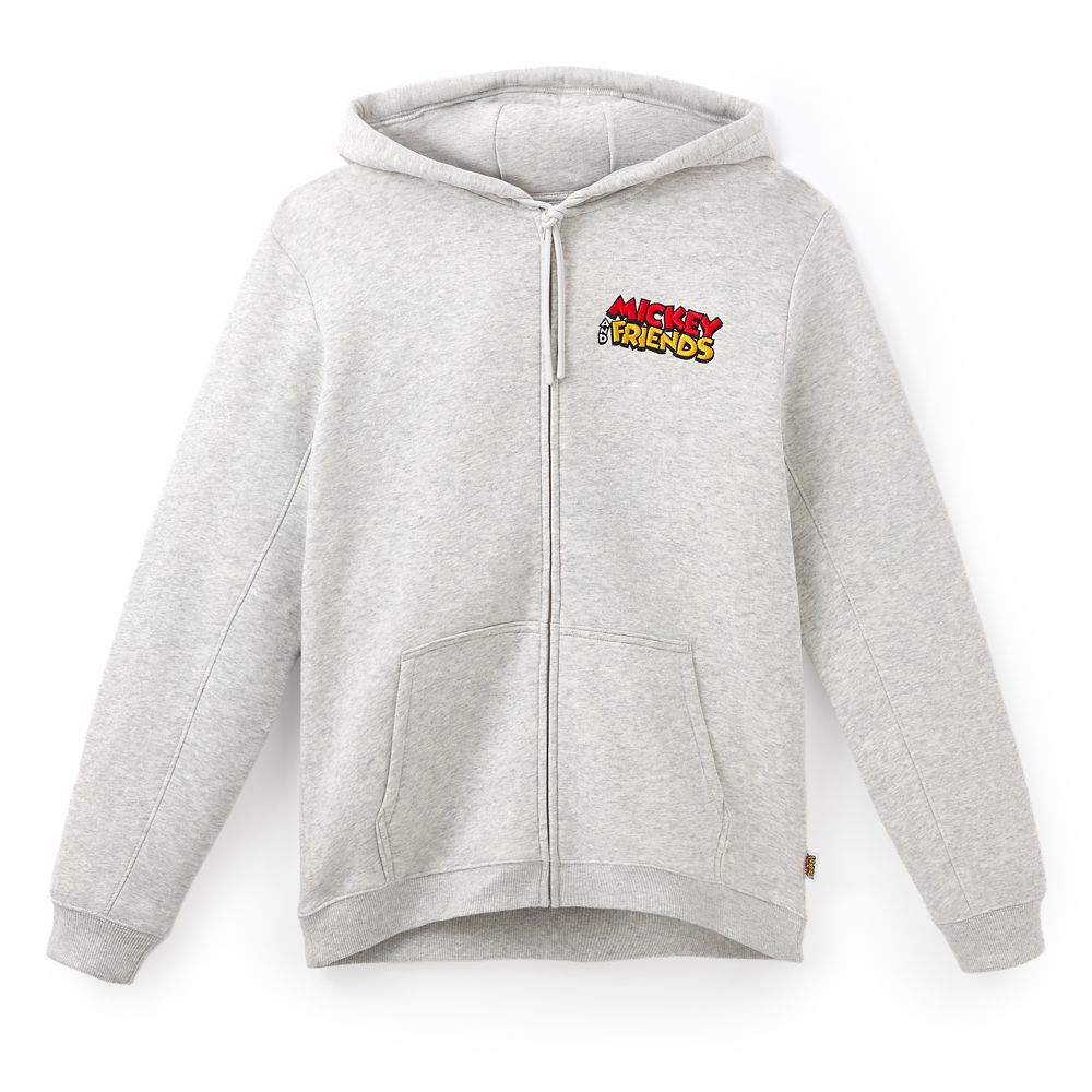 Mickey Mouse and Friends Zip Hoodie for Adults