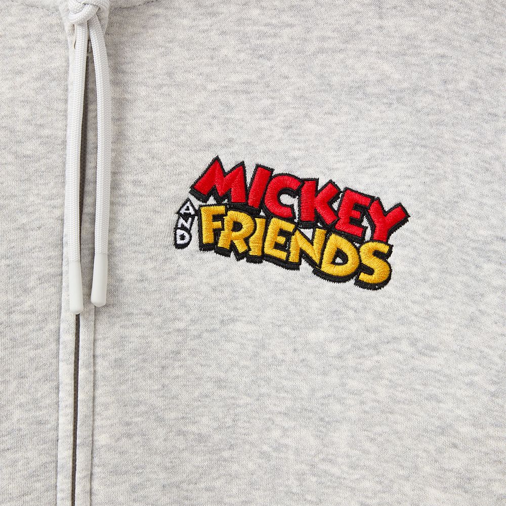 Mickey Mouse and Friends Zip Hoodie for Adults