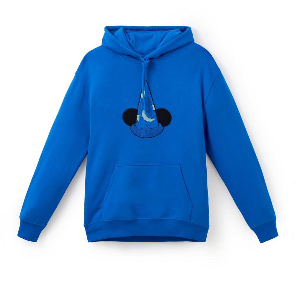 Sorcerer Mickey Mouse Hat Pullover Hoodie for Adults &ndash; Fantasia