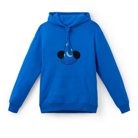 Головные уборы Disney Sorcerer Mickey Mouse Hat Pullover Hoodie for Adults – Fantasia