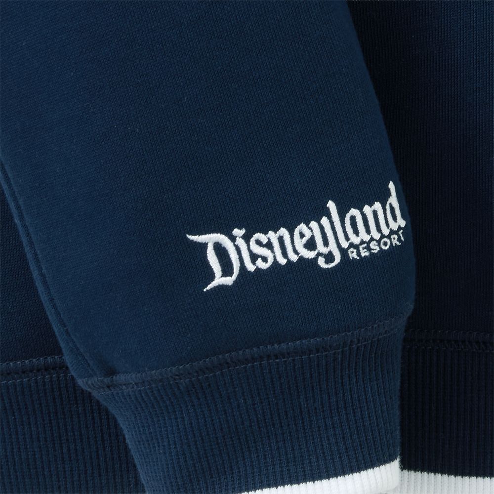 Disneyland ''D'' Logo Pullover Sweatshirt for Adults &ndash; Navy