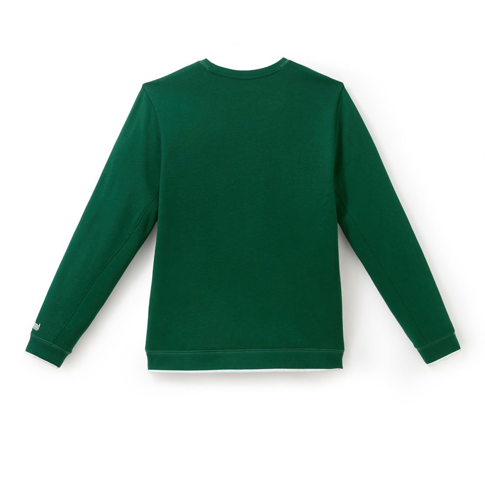 Disneyland ''D'' Logo Pullover Sweatshirt for Adults &ndash; Green