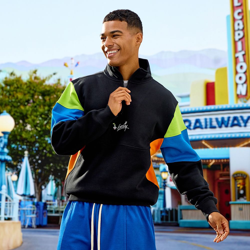 Goofy 1/4 Zip Pullover for Adults