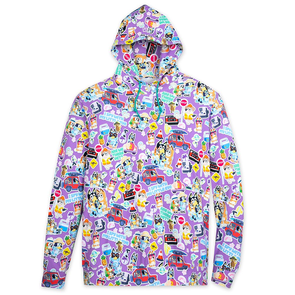 Bluey ''Let's Motor'' Performance Hoodie for Men by RSVLTS