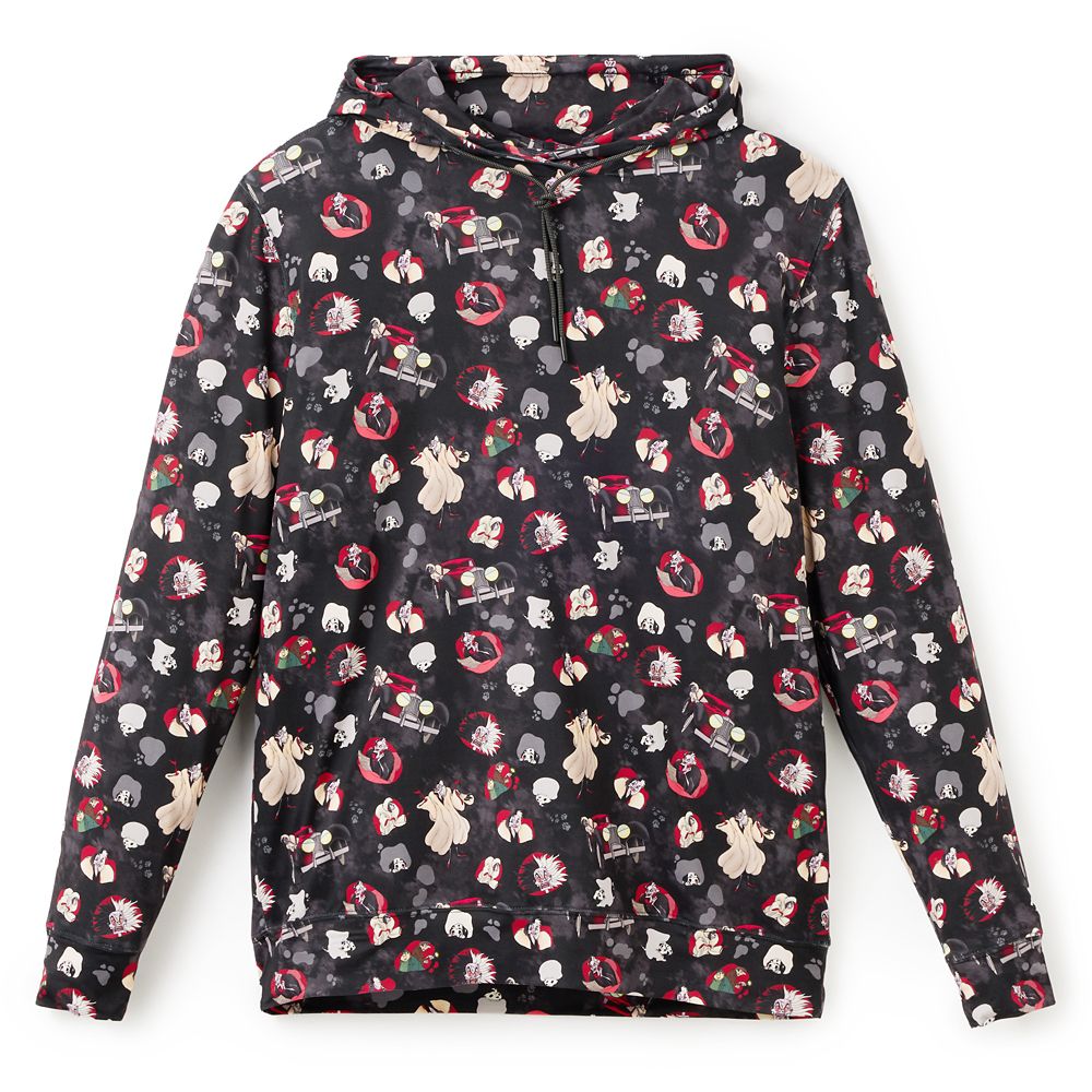 Cruella De Vil Performance Hoodie for Men by RSVLTS &ndash; 101 Dalmatians