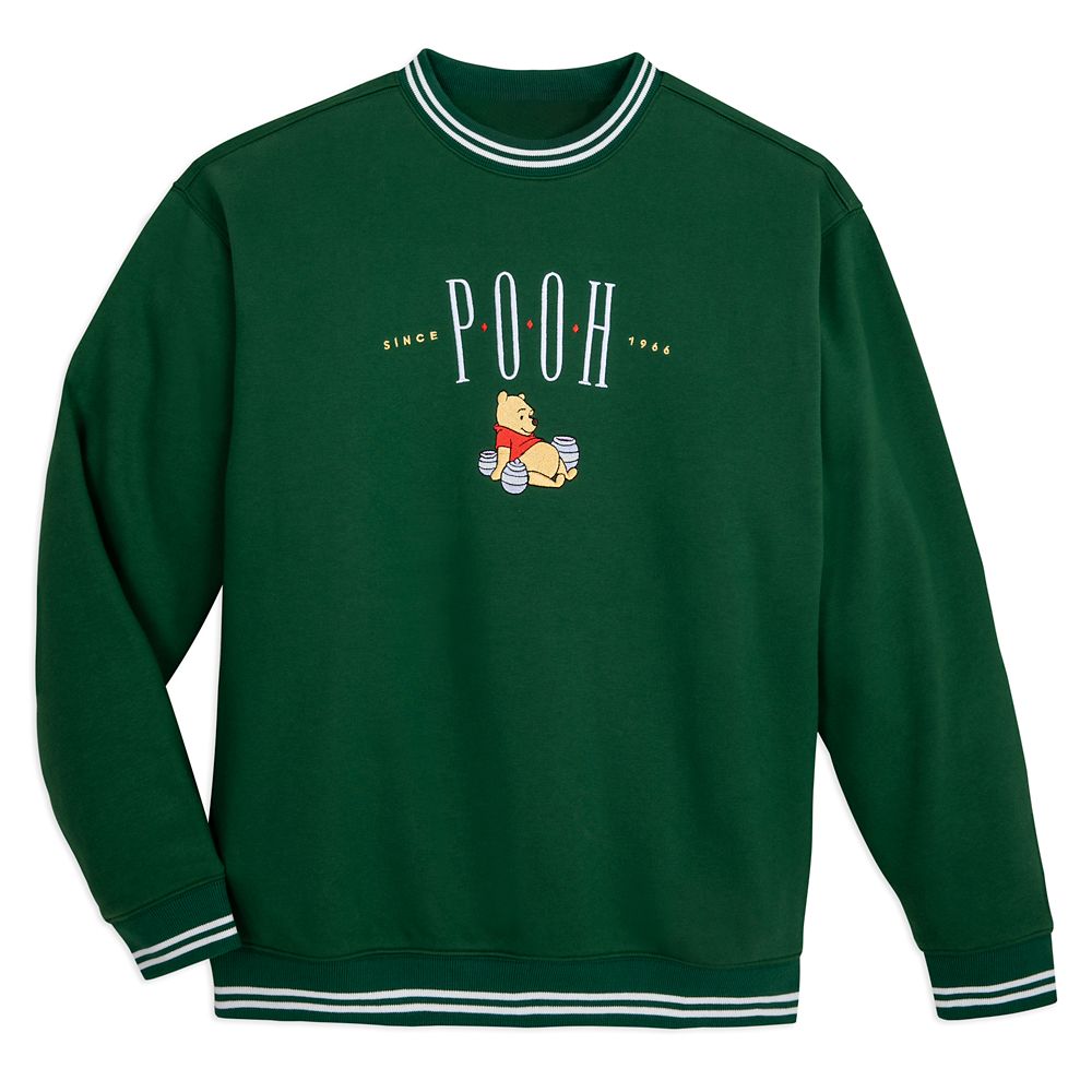 Winnie the Pooh Pullover Sweatshirt for Adults Disney Store