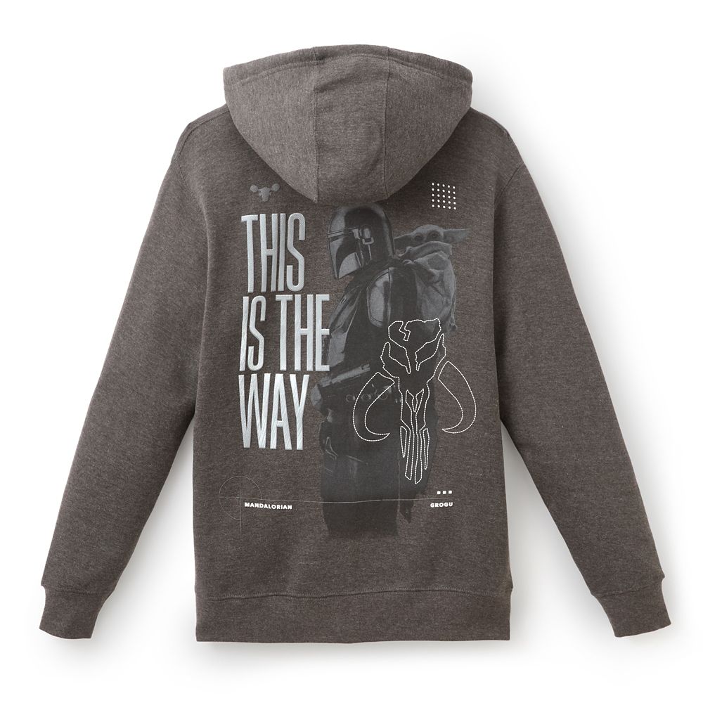 The Mandalorian and Grogu Zip Hoodie for Adults &ndash; Star Wars