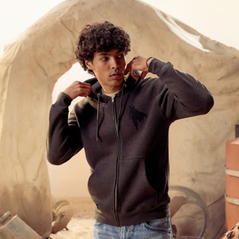 Худи Disney The Mandalorian and Grogu Zip for Adults – Star Wars