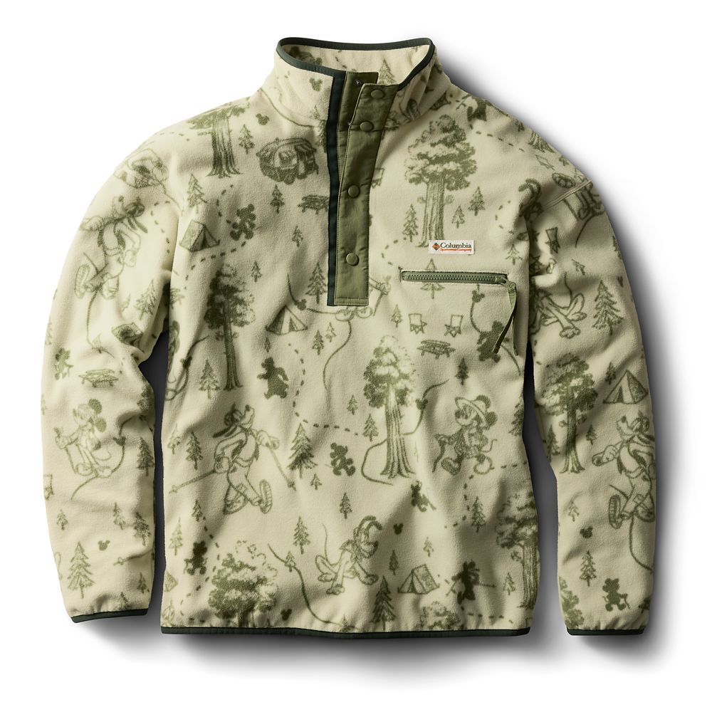 Mickey Mouse and Friends Fleece Pullover Jacket for Men by Columbia