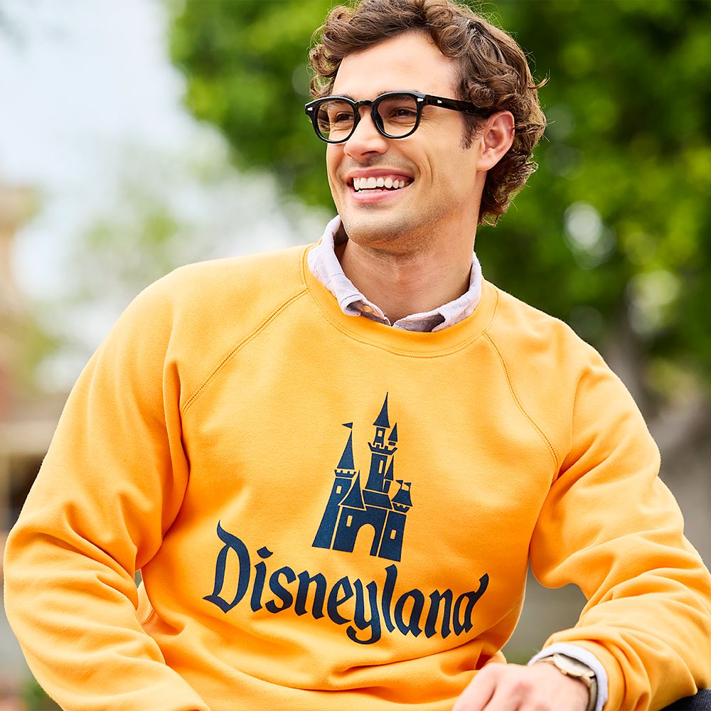 Disneyland 70th Anniversary Raglan Pullover Sweatshirt for Adults