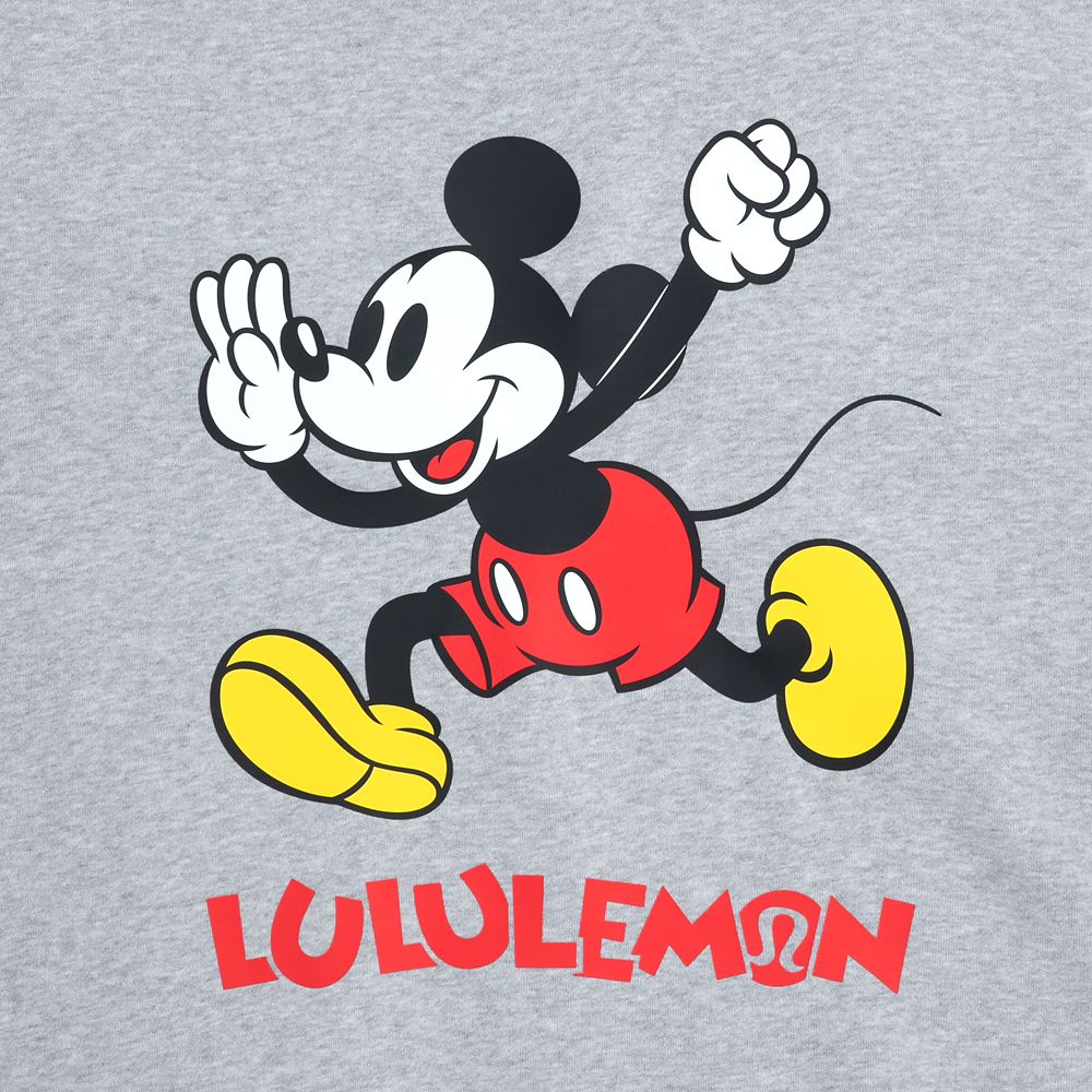 Mickey Mouse Steady State Pullover Hoodie for Men by lululemon - Gray