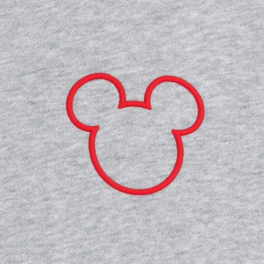 Mickey Mouse Icon Steady State Crew Pullover for Men by lululemon - Gray