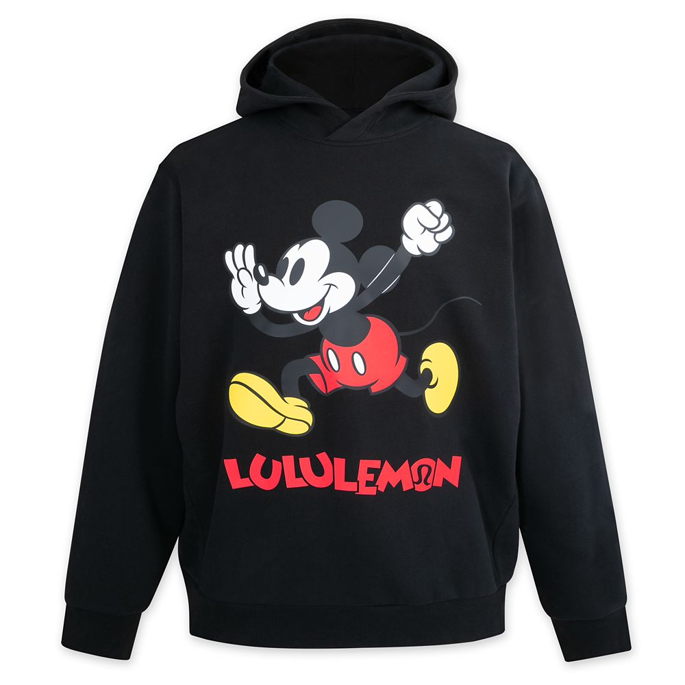 Mickey Mouse Steady State Pullover Hoodie for Men by lululemon – Black