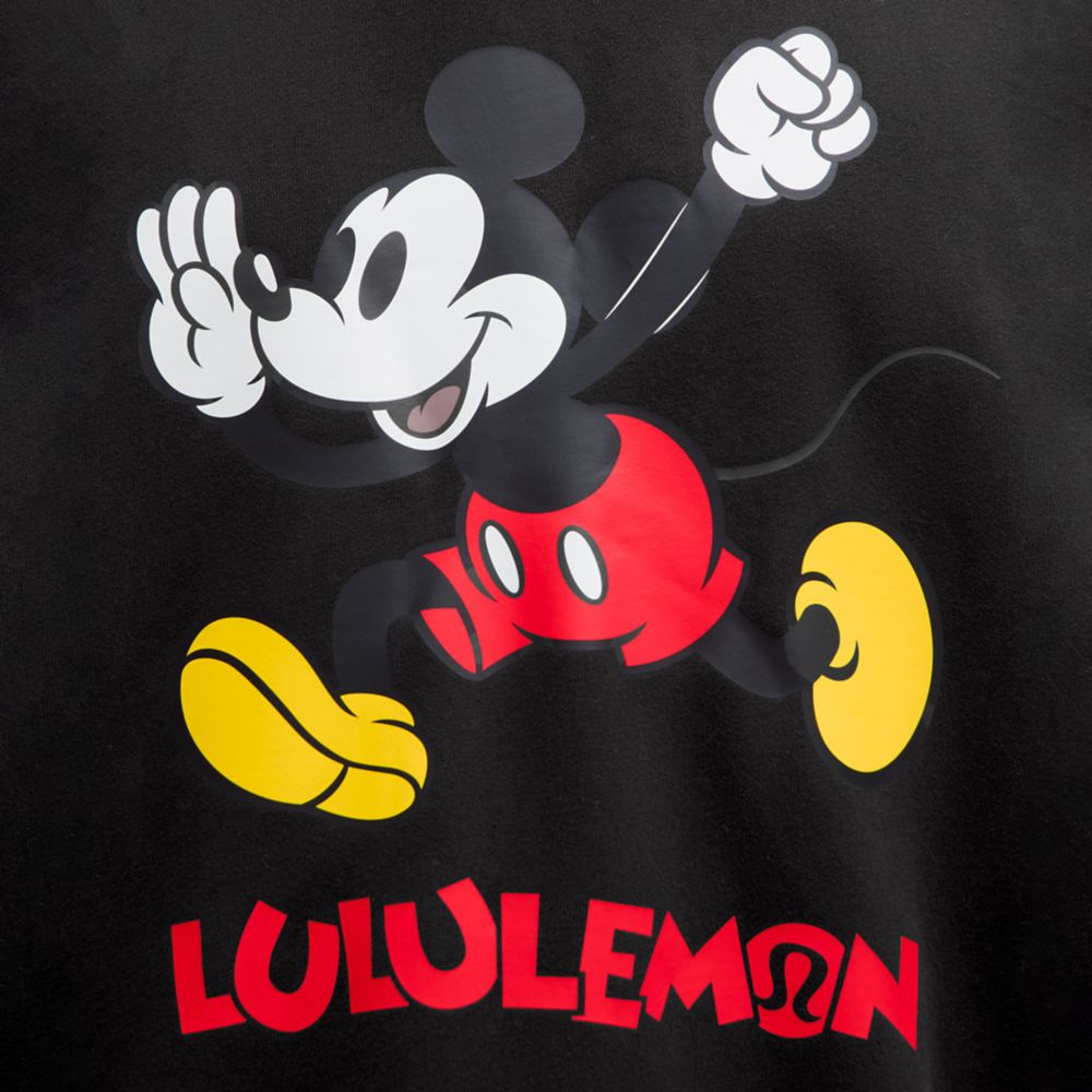 Mickey Mouse Steady State Pullover Hoodie for Men by lululemon - Black