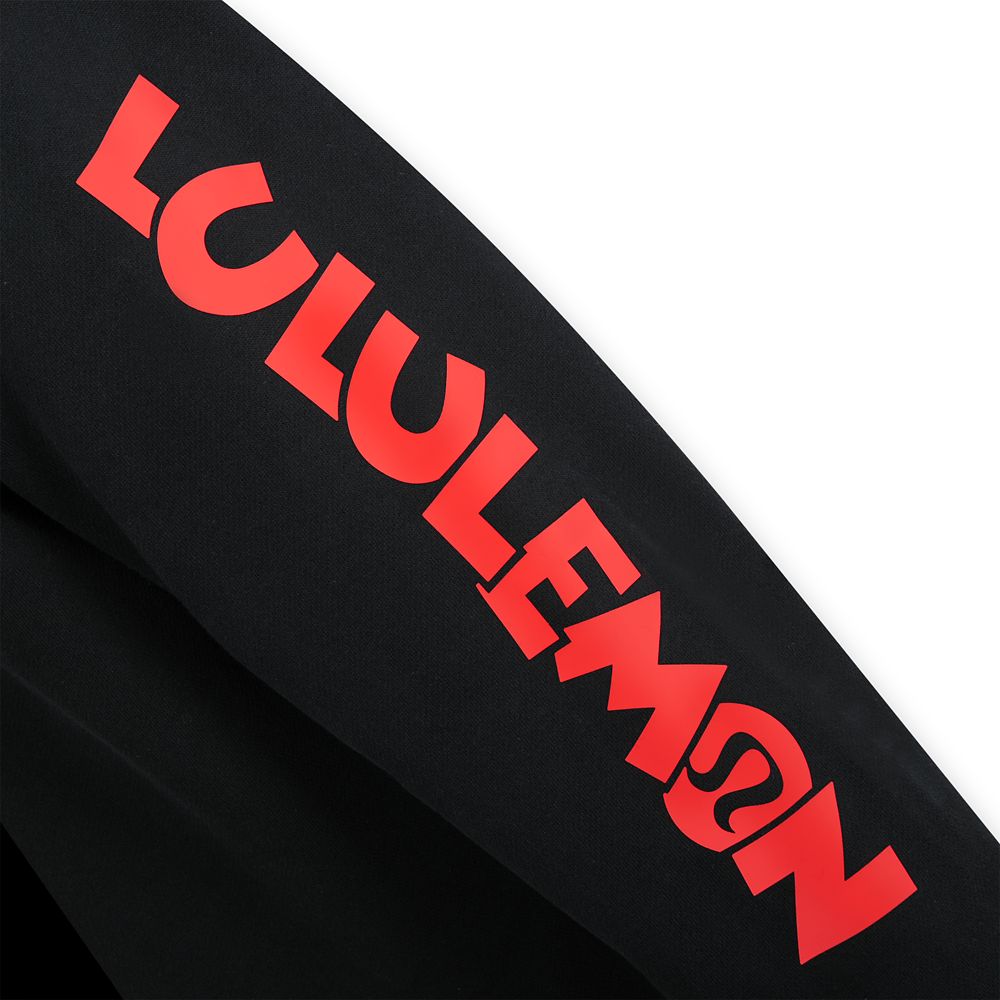 Mickey Mouse Icon Steady State Crew Pullover for Men by lululemon - Black