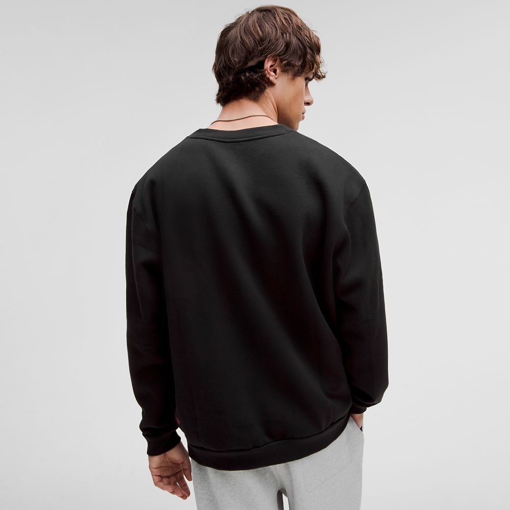 Mickey Mouse Icon Steady State Crew Pullover for Men by lululemon - Black