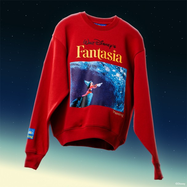 Disney Fantasia x Pleasing L'Apprenti Sorcier Crewneck Disney Fantasia x Pleasing L'Apprenti Sorcier Crewneck