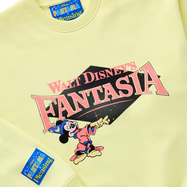Disney Fantasia x Pleasing L'Apprenti Sorcier Logo Crewneck Disney Fantasia x Pleasing L'Apprenti Sorcier Logo Crewneck