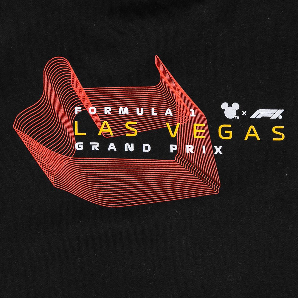 Disney x Formula 1 Pullover Hoodie for Adults - Black