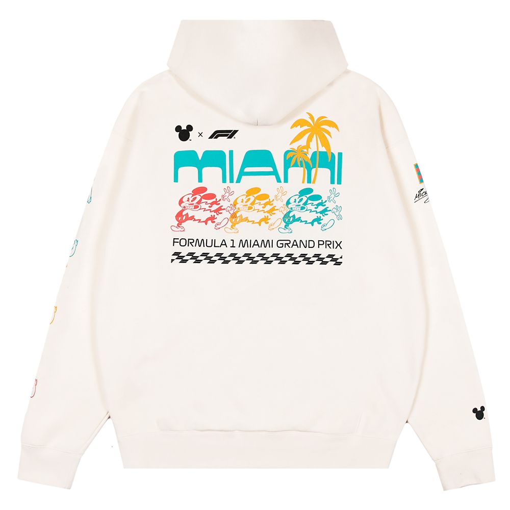 Disney x Formula 1 Miami Grand Prix Pullover Hoodie for Adults