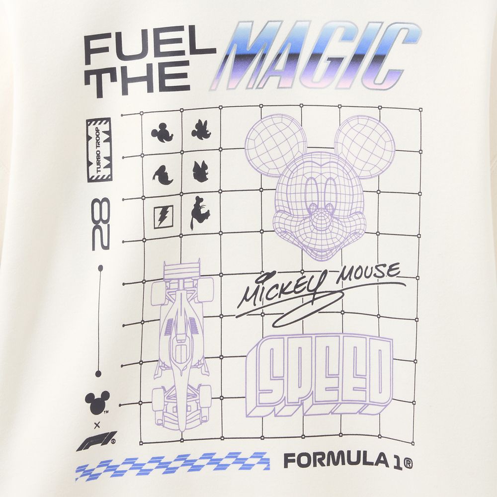 Disney x Formula 1&reg; Velocity Mickey Mouse Pullover Hoodie for Men