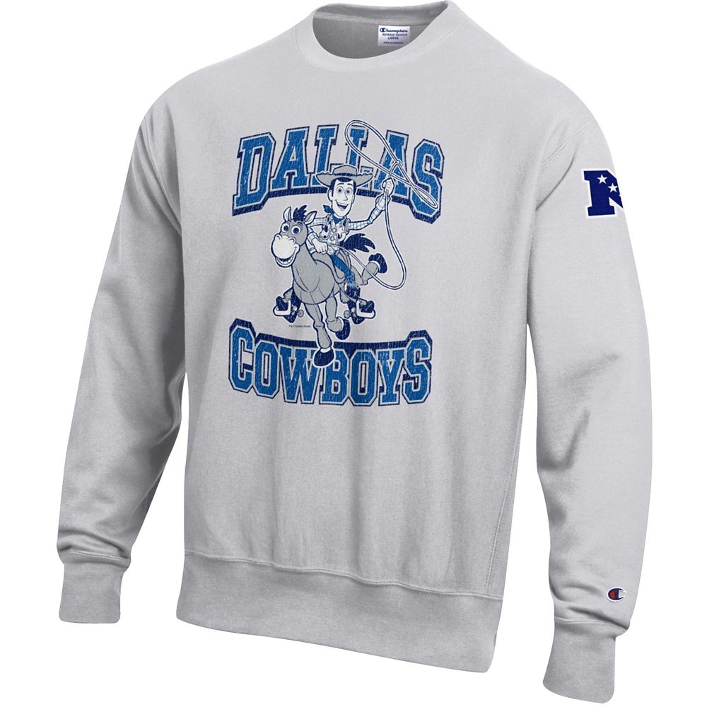 Woody &ndash; Dallas Cowboys Pullover Sweatshirt for Adults &ndash; Disney | Champion NFL