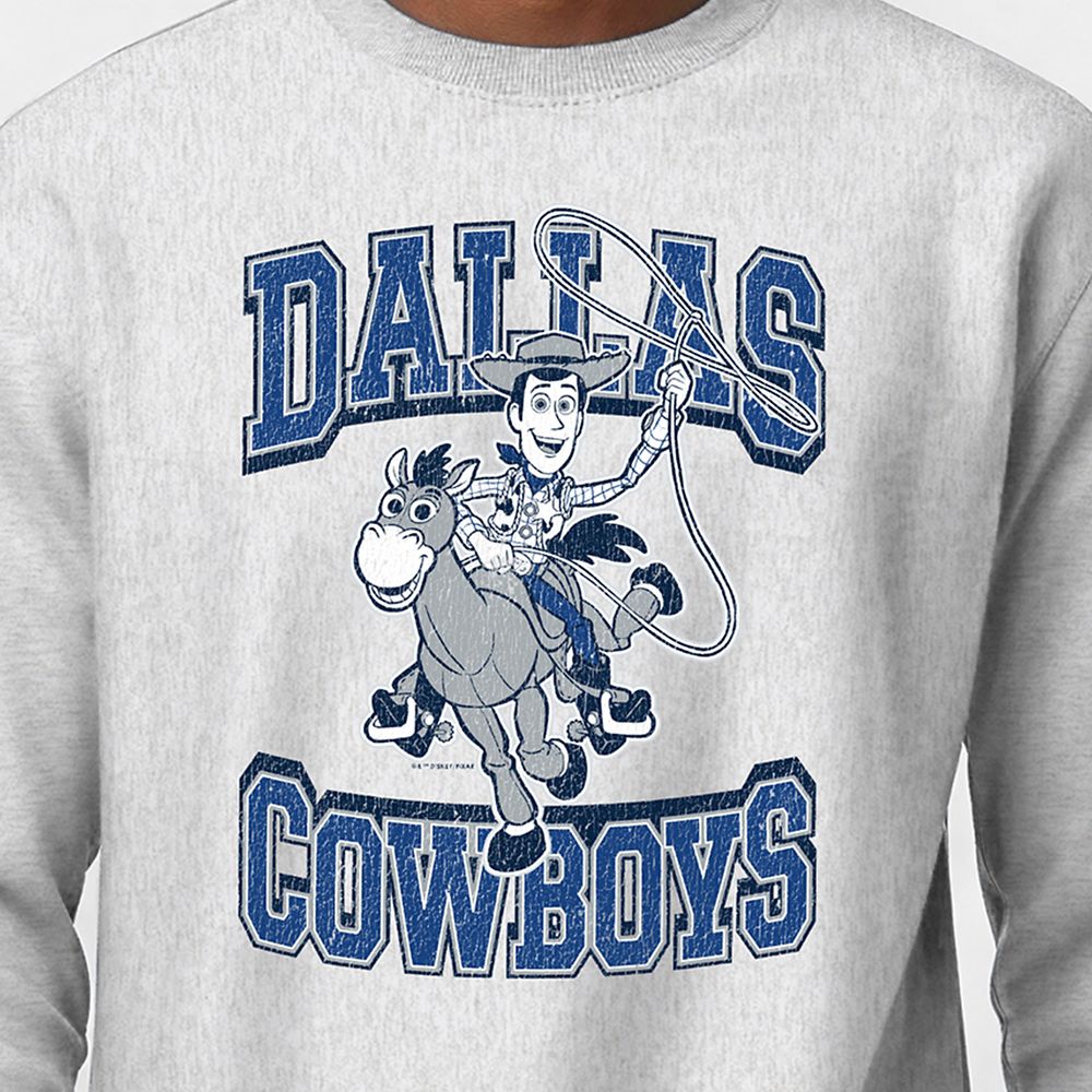 Woody &ndash; Dallas Cowboys Pullover Sweatshirt for Adults &ndash; Disney | Champion NFL