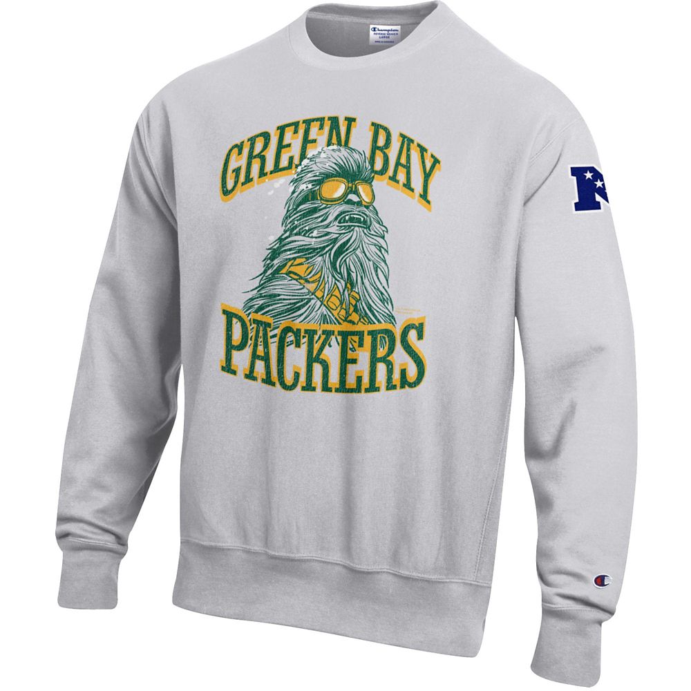 Chewbacca &ndash; Green Bay Packers Pullover Sweatshirt for Adults &ndash; Disney | Champion NFL