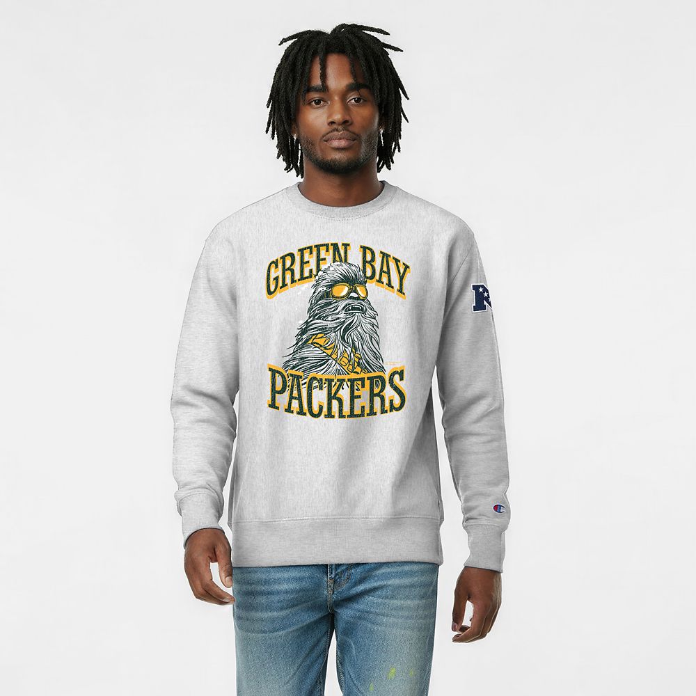 Chewbacca &ndash; Green Bay Packers Pullover Sweatshirt for Adults &ndash; Disney | Champion NFL