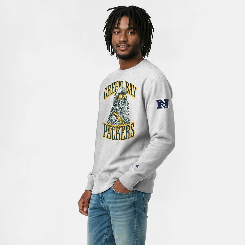 Chewbacca &ndash; Green Bay Packers Pullover Sweatshirt for Adults &ndash; Disney | Champion NFL