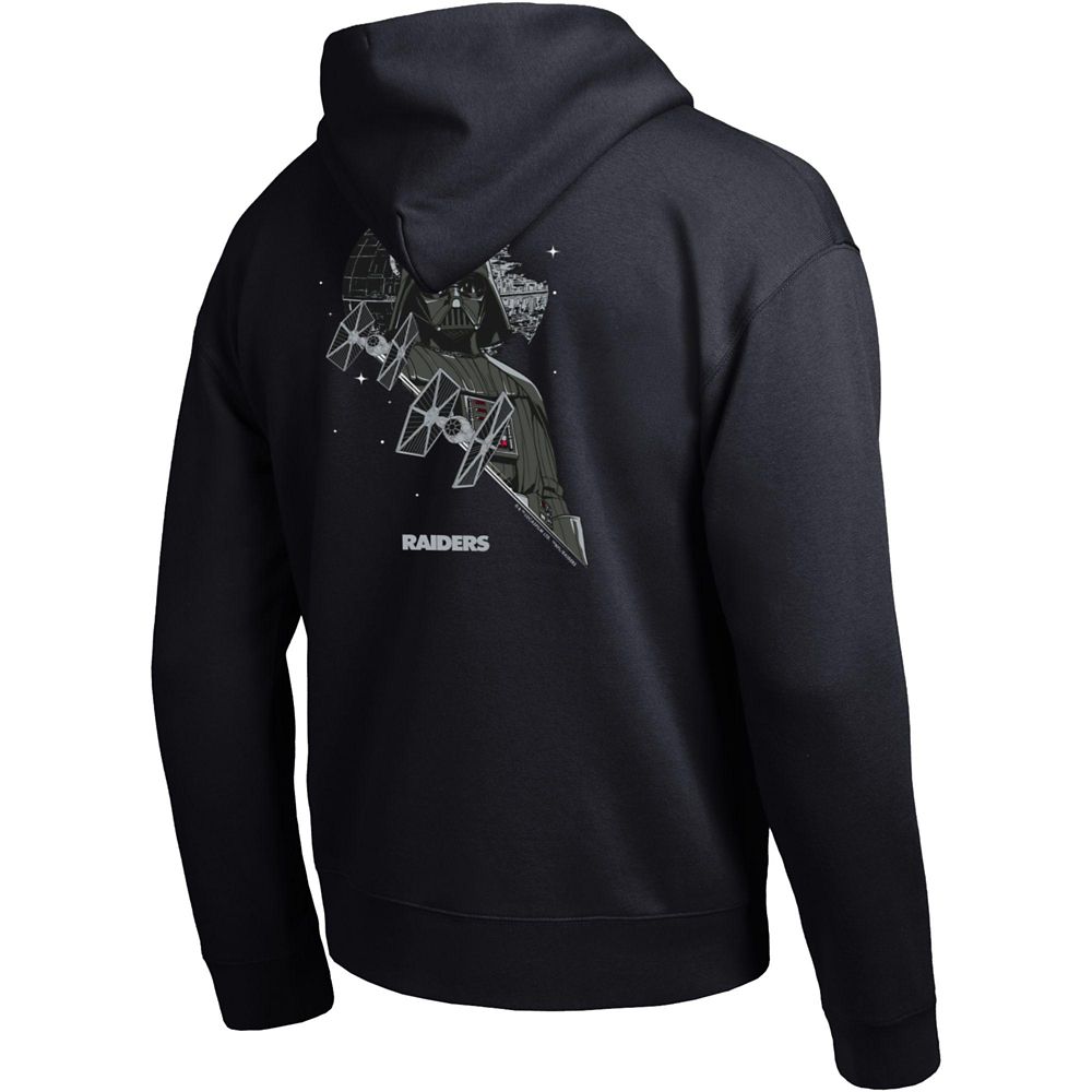 Darth Vader &ndash; Las Vegas Raiders Zip Hoodie for Adults &ndash; Disney | Champion NFL