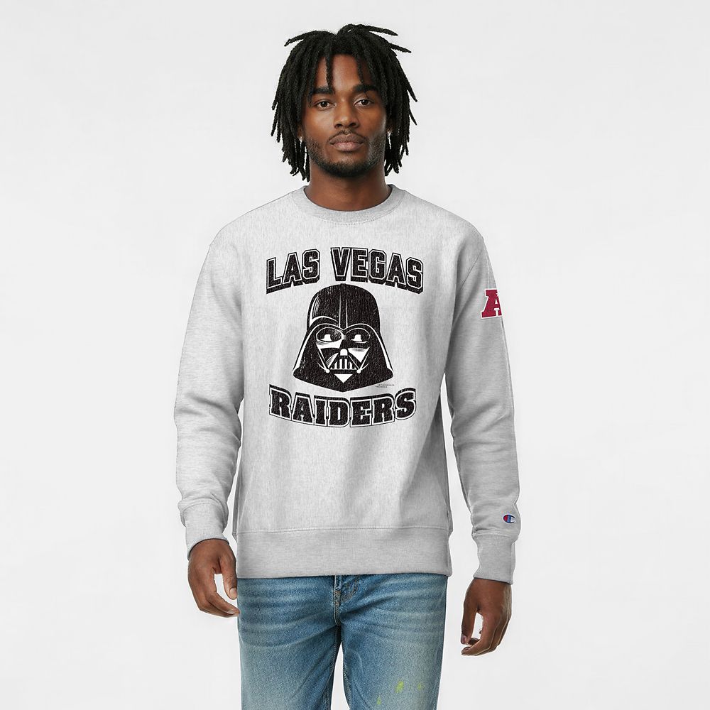 Darth Vader &ndash; Las Vegas Raiders Pullover Sweatshirt for Adults &ndash; Disney | Champion NFL