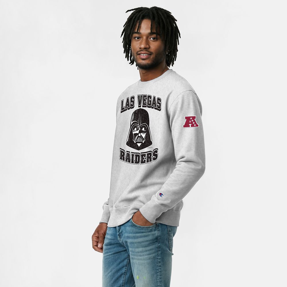Darth Vader &ndash; Las Vegas Raiders Pullover Sweatshirt for Adults &ndash; Disney | Champion NFL