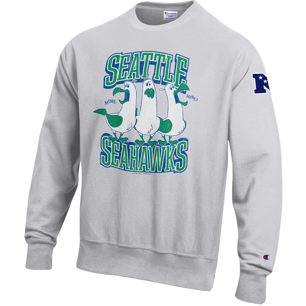 Finding Nemo Seagulls &ndash; Seattle Seahawks Pullover Sweatshirt for Adults &ndash; Disney | Champion NFL