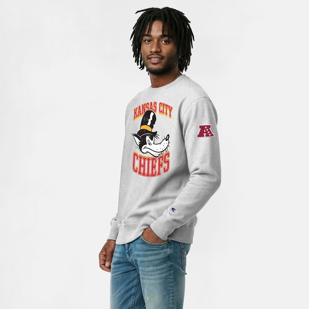 Big Bad Wolf &ndash; Kansas City Chiefs Pullover Sweatshirt for Adults &ndash; Disney | Champion NFL