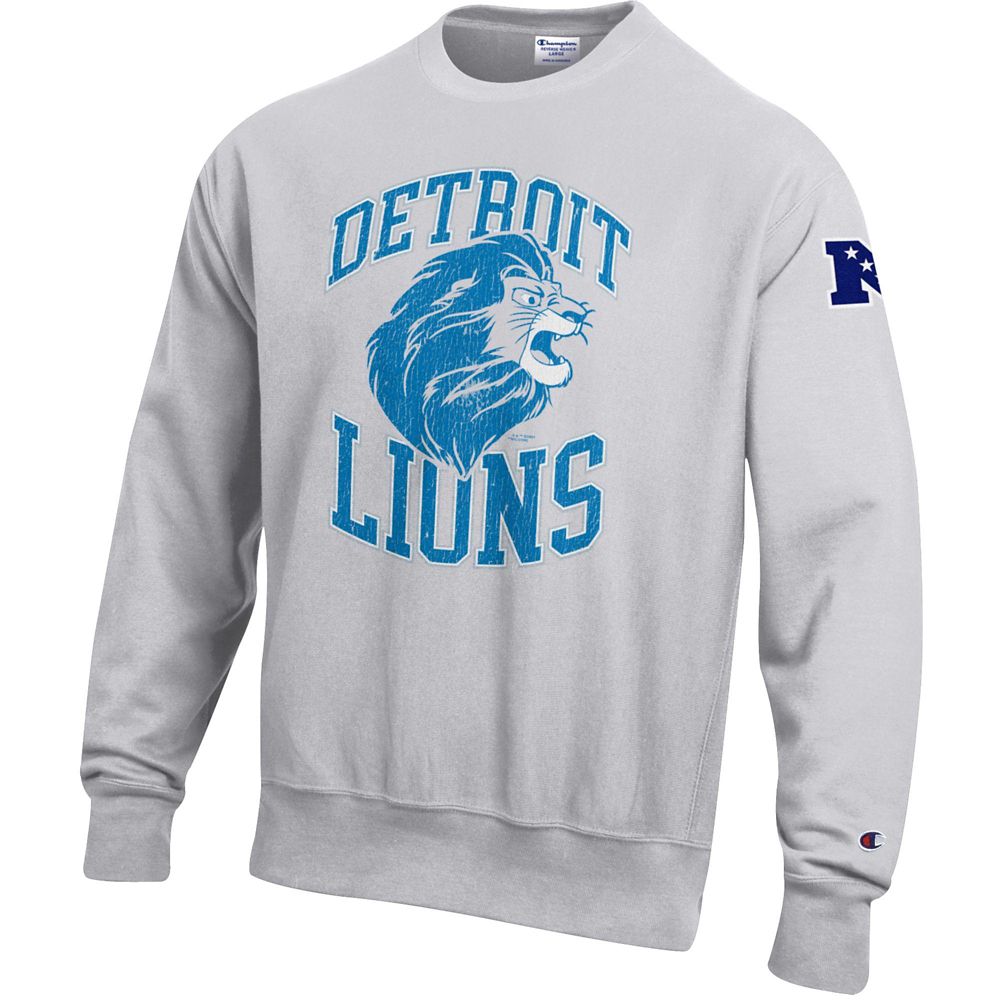 Simba &ndash; Detroit Lions Pullover Sweatshirt for Adults &ndash; Disney | Champion NFL