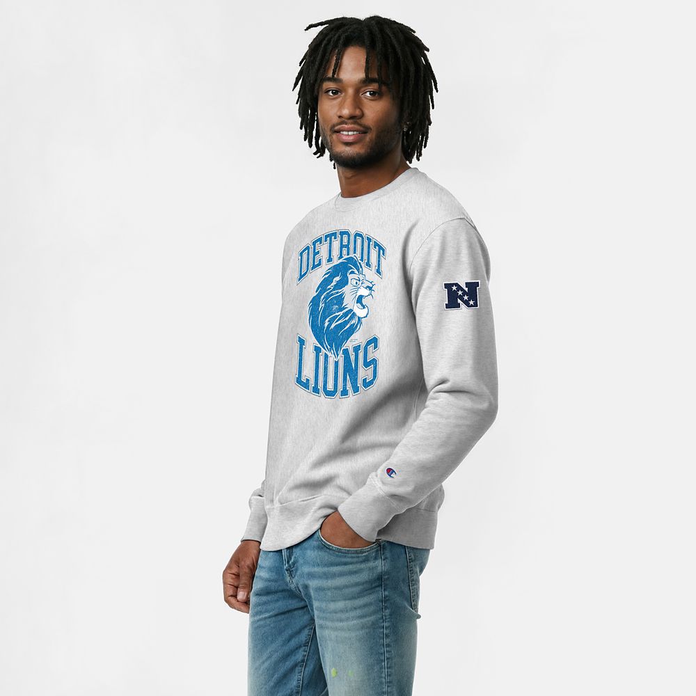 Simba &ndash; Detroit Lions Pullover Sweatshirt for Adults &ndash; Disney | Champion NFL