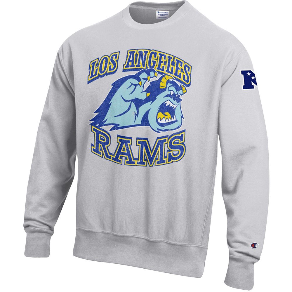 Sulley &ndash; Los Angeles Rams Pullover Sweatshirt for Adults &ndash; Disney | Champion NFL