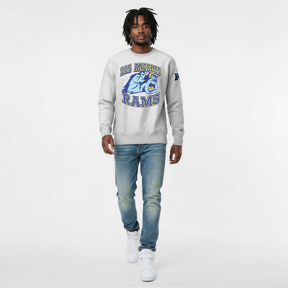 Sulley &ndash; Los Angeles Rams Pullover Sweatshirt for Adults &ndash; Disney | Champion NFL