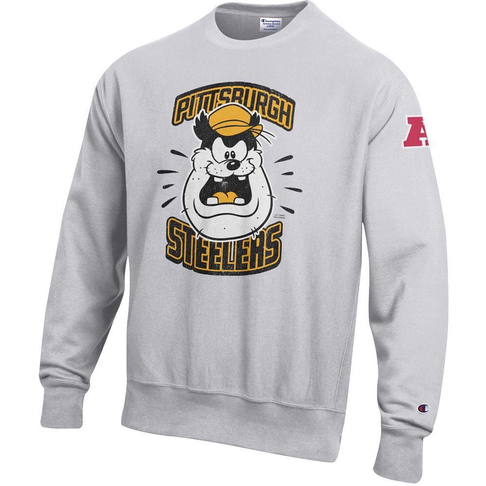 Pete &ndash; Pittsburgh Steelers Pullover Sweatshirt for Adults &ndash; Disney | Champion NFL