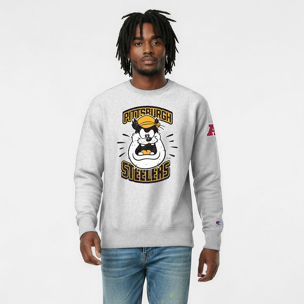 Pete &ndash; Pittsburgh Steelers Pullover Sweatshirt for Adults &ndash; Disney | Champion NFL