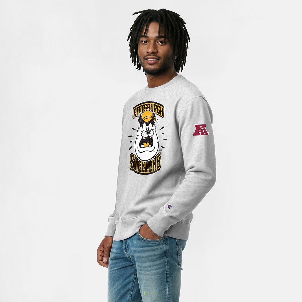 Pete &ndash; Pittsburgh Steelers Pullover Sweatshirt for Adults &ndash; Disney | Champion NFL
