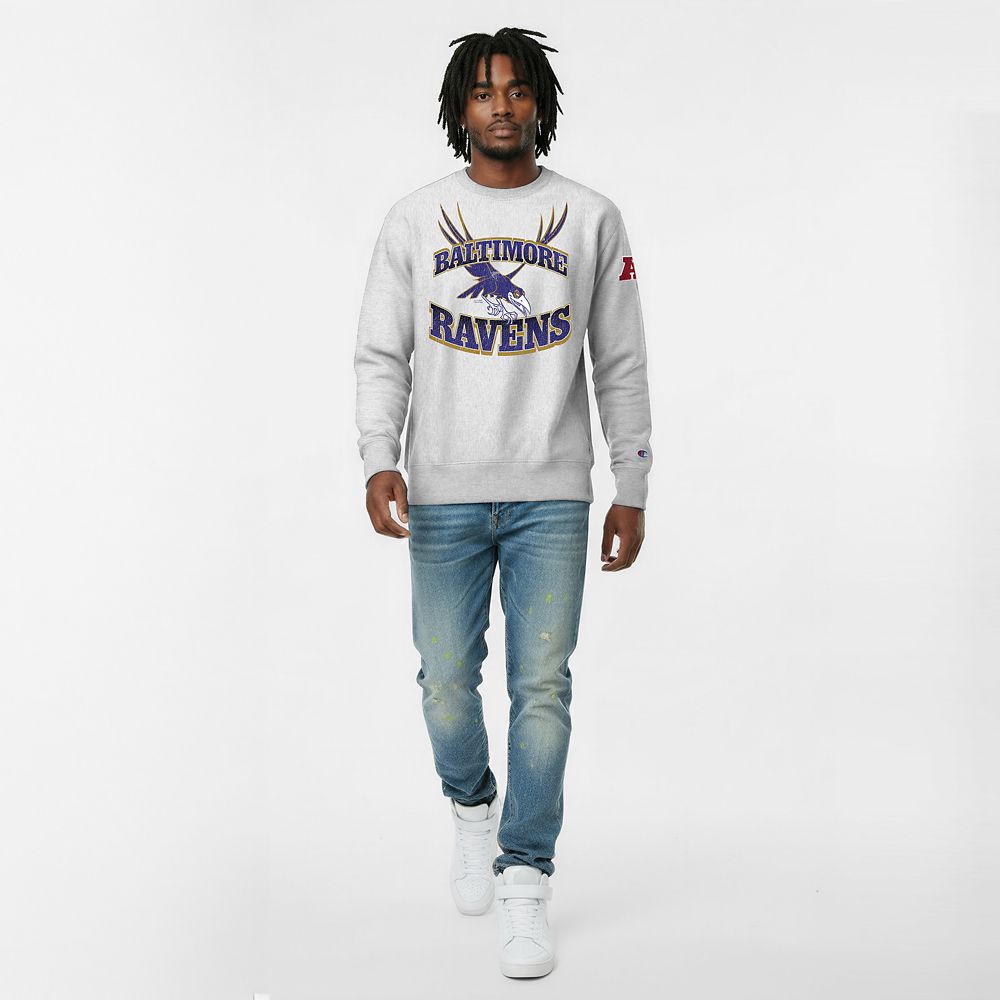 Maleficent's Raven &ndash; Baltimore Ravens Pullover Sweatshirt for Adults &ndash; Disney | Champion NFL