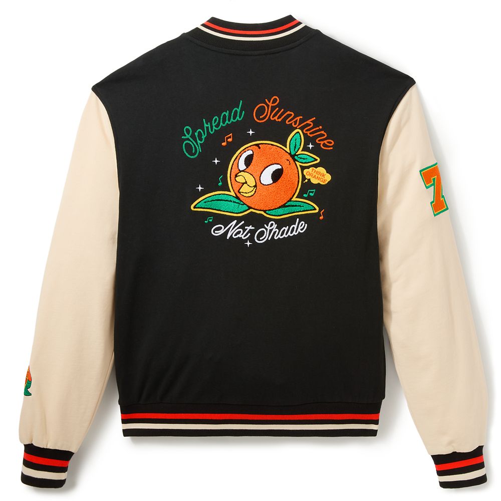Orange Bird Varsity Jacket for Adults