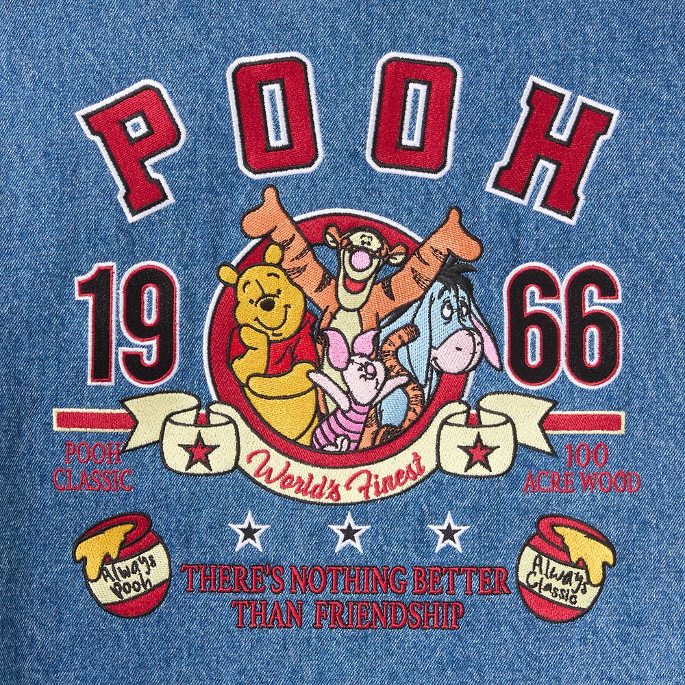 Winnie the Pooh and Pals Varsity Jacket for Adults