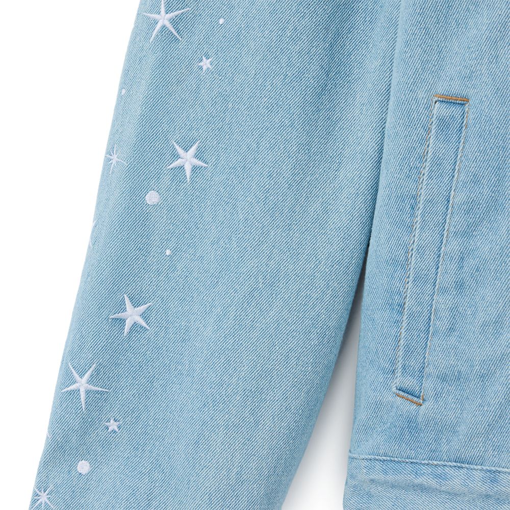 Sorcerer Mickey Mouse Denim Jacket for Adults &ndash; Fantasia