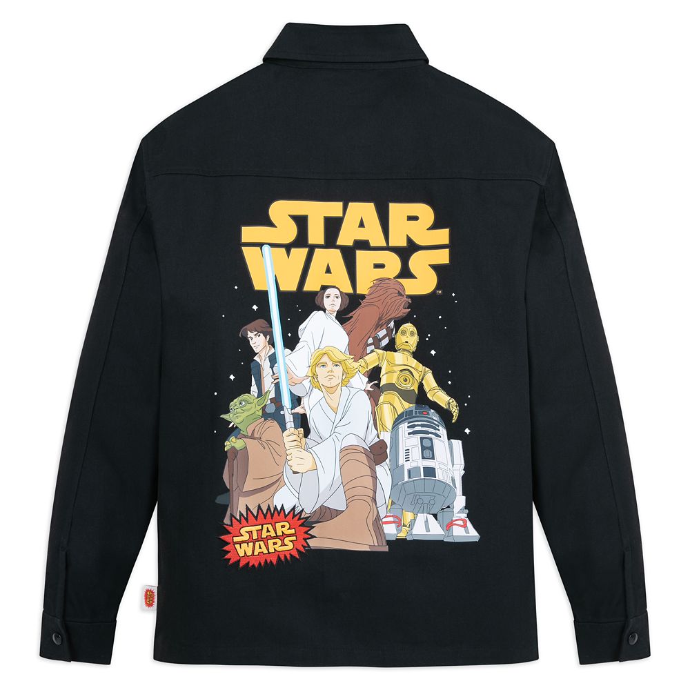 Star Wars Twill Jacket for Adults Disney Store